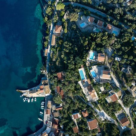 Pangolas Apartments Paxos Longós Esterno foto