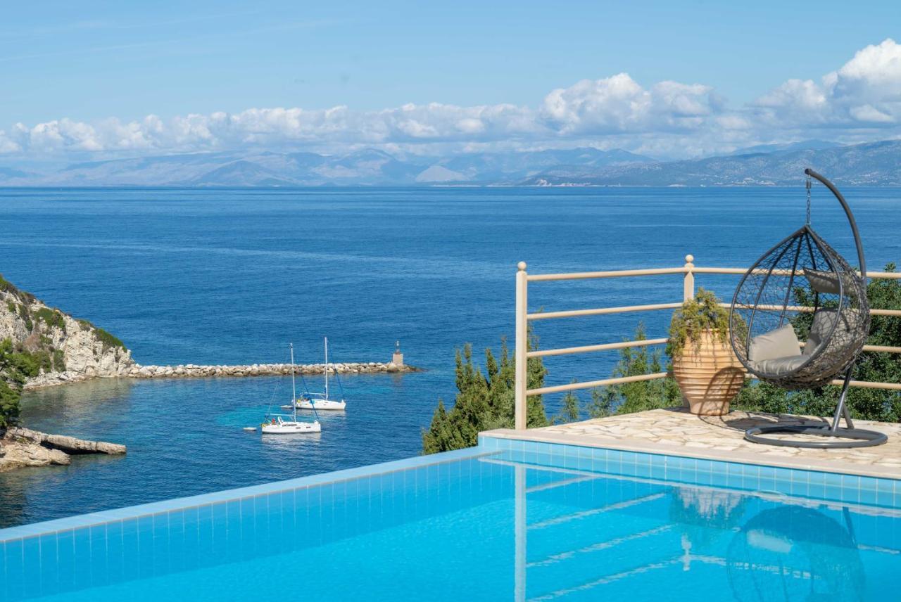 Pangolas Apartments Paxos Longós Esterno foto
