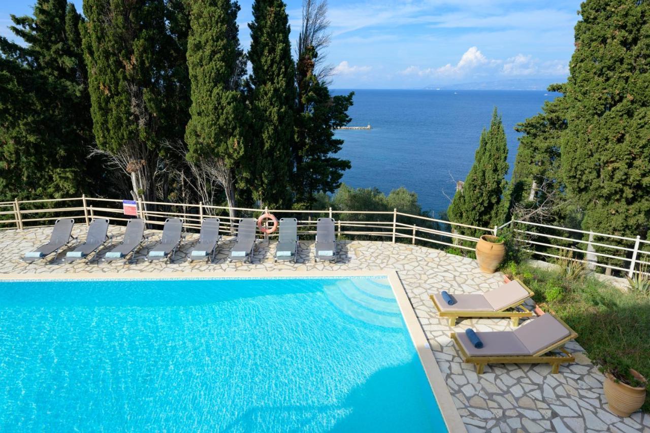 Pangolas Apartments Paxos Longós Esterno foto
