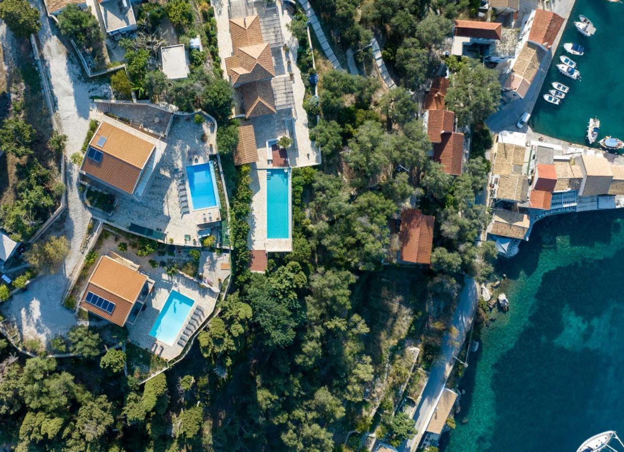 Pangolas Apartments Paxos Longós Esterno foto