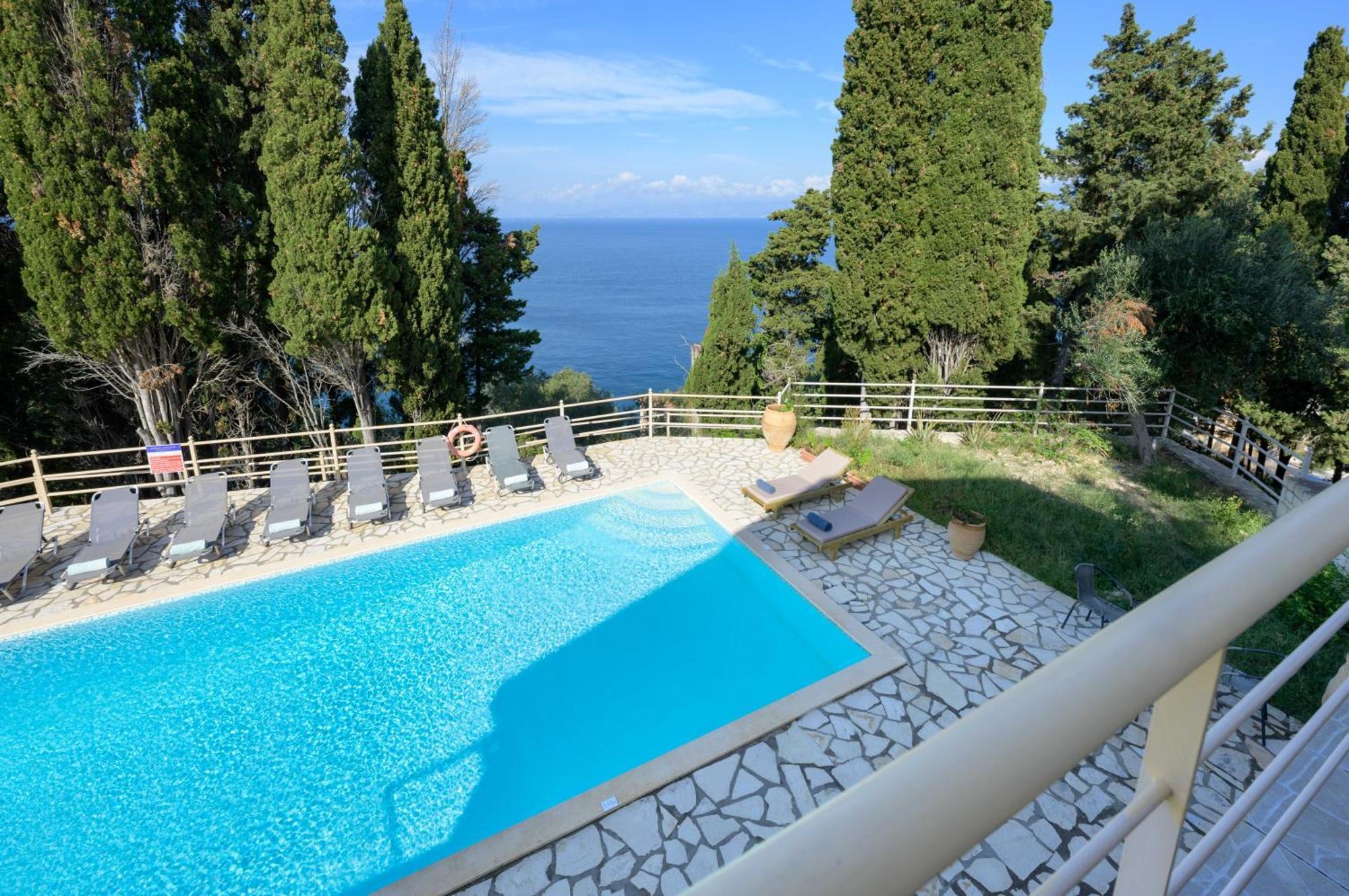 Pangolas Apartments Paxos Longós Esterno foto