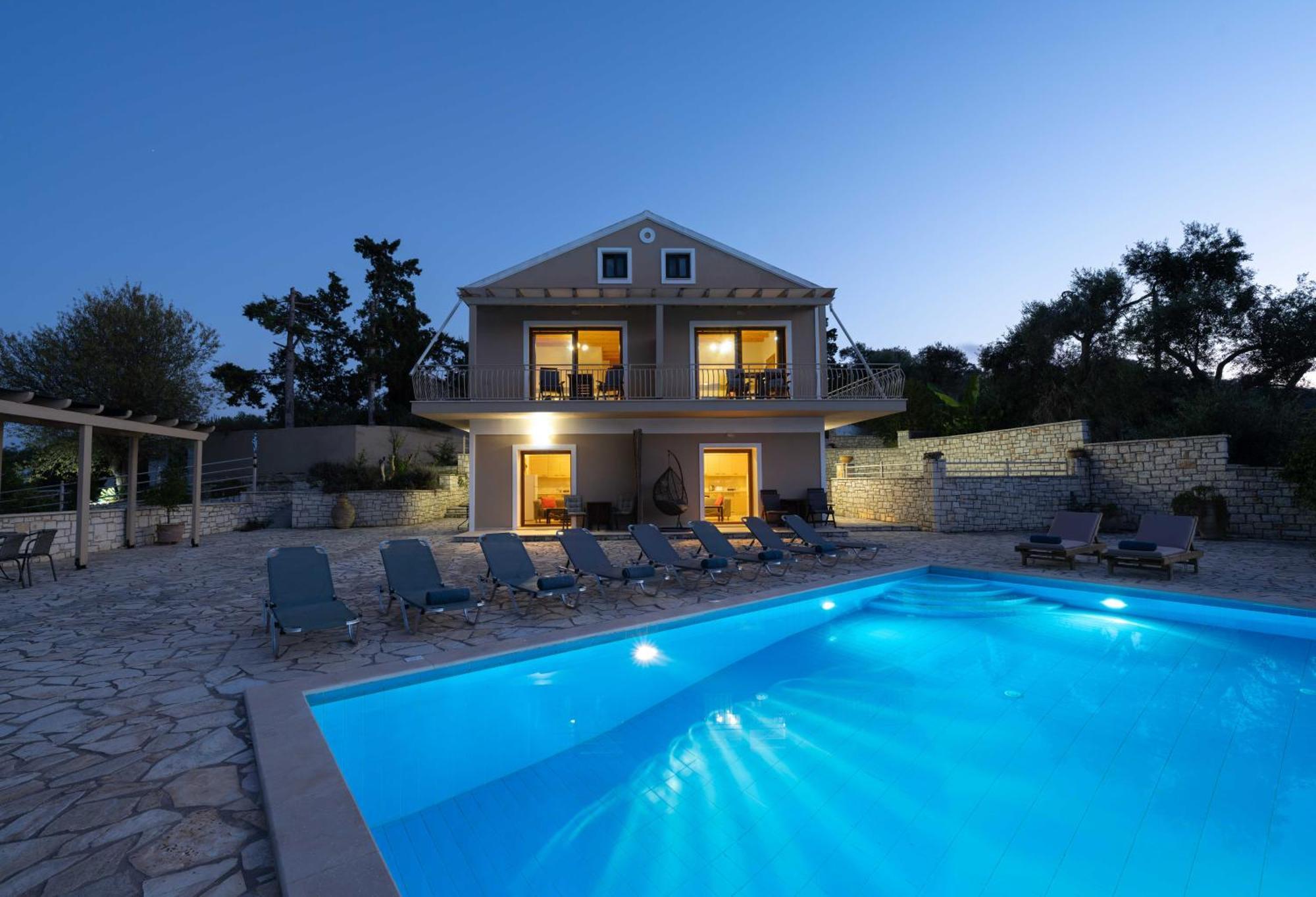 Pangolas Apartments Paxos Longós Esterno foto