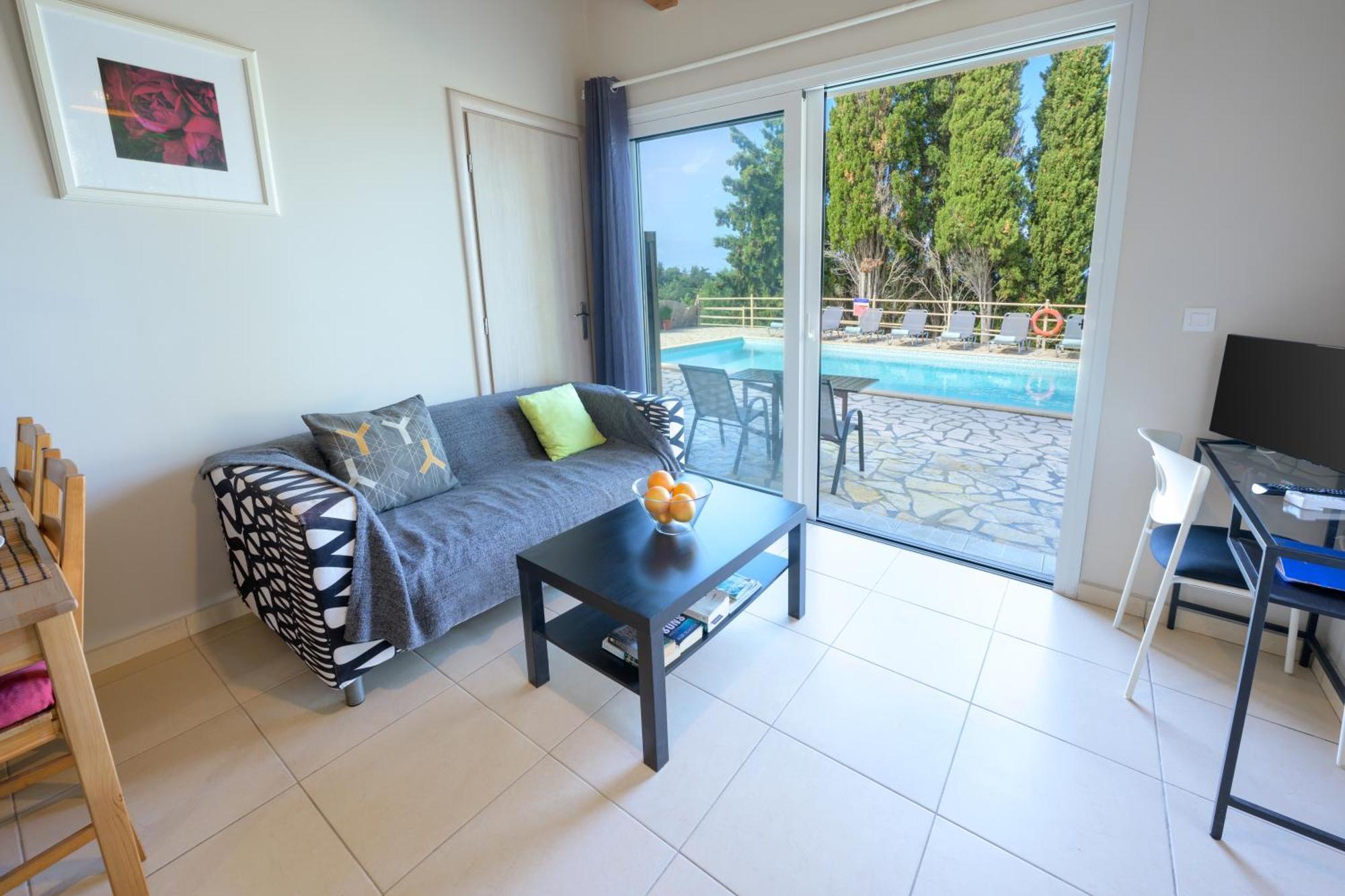 Pangolas Apartments Paxos Longós Esterno foto
