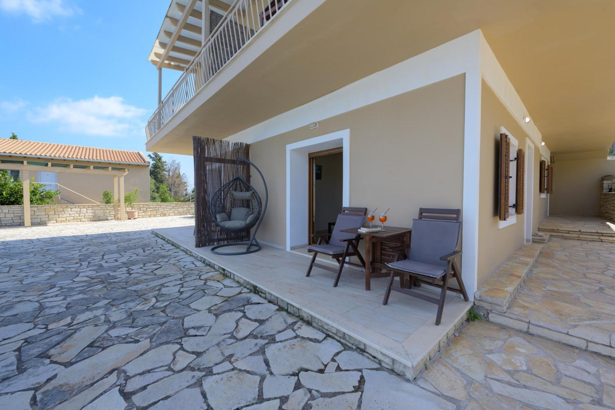 Pangolas Apartments Paxos Longós Esterno foto