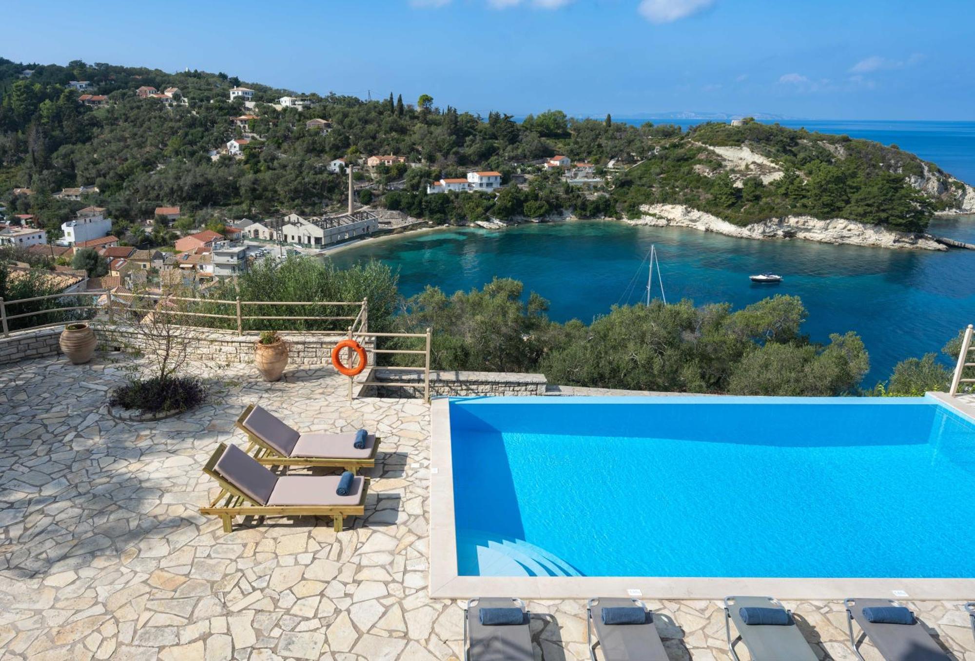 Pangolas Apartments Paxos Longós Esterno foto